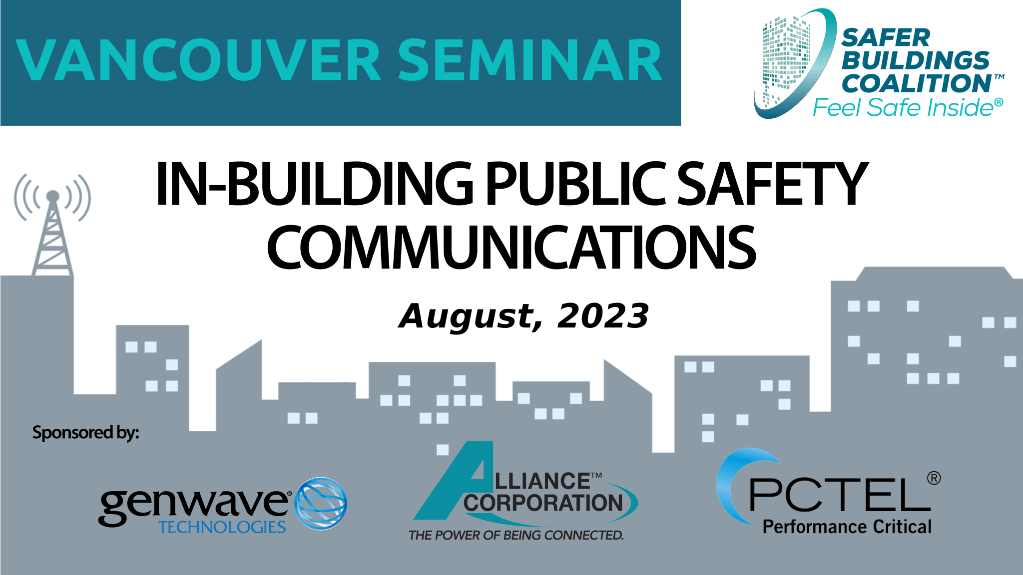 Vancouver Seminar - In Building Public Safety Communications August 2023